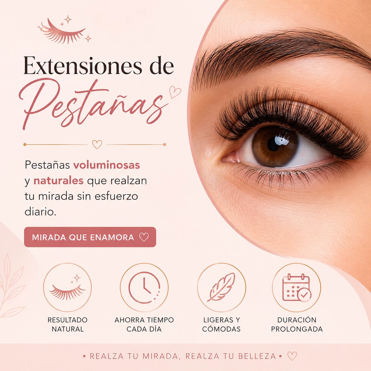 Extensiones de Pestañas